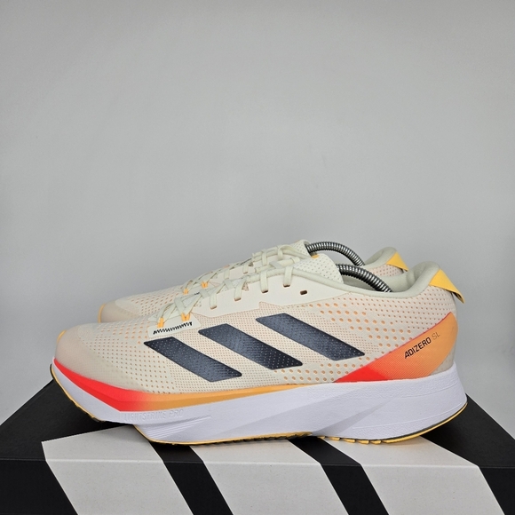 New adidas Adizero SL 'Ivory Black Spark' Men's Running Shoes Size 12